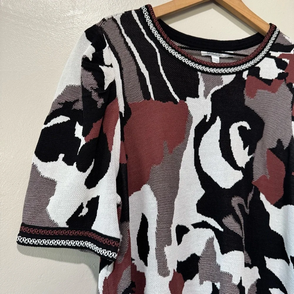 Chico's Multicolor Abstract Sweater - Picture 4 of 8